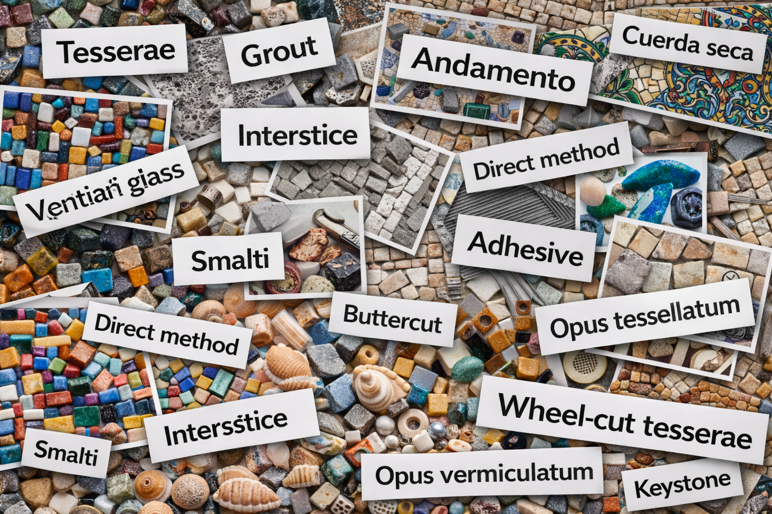 Load video: a complete beginner's guide to mosaic terminology
