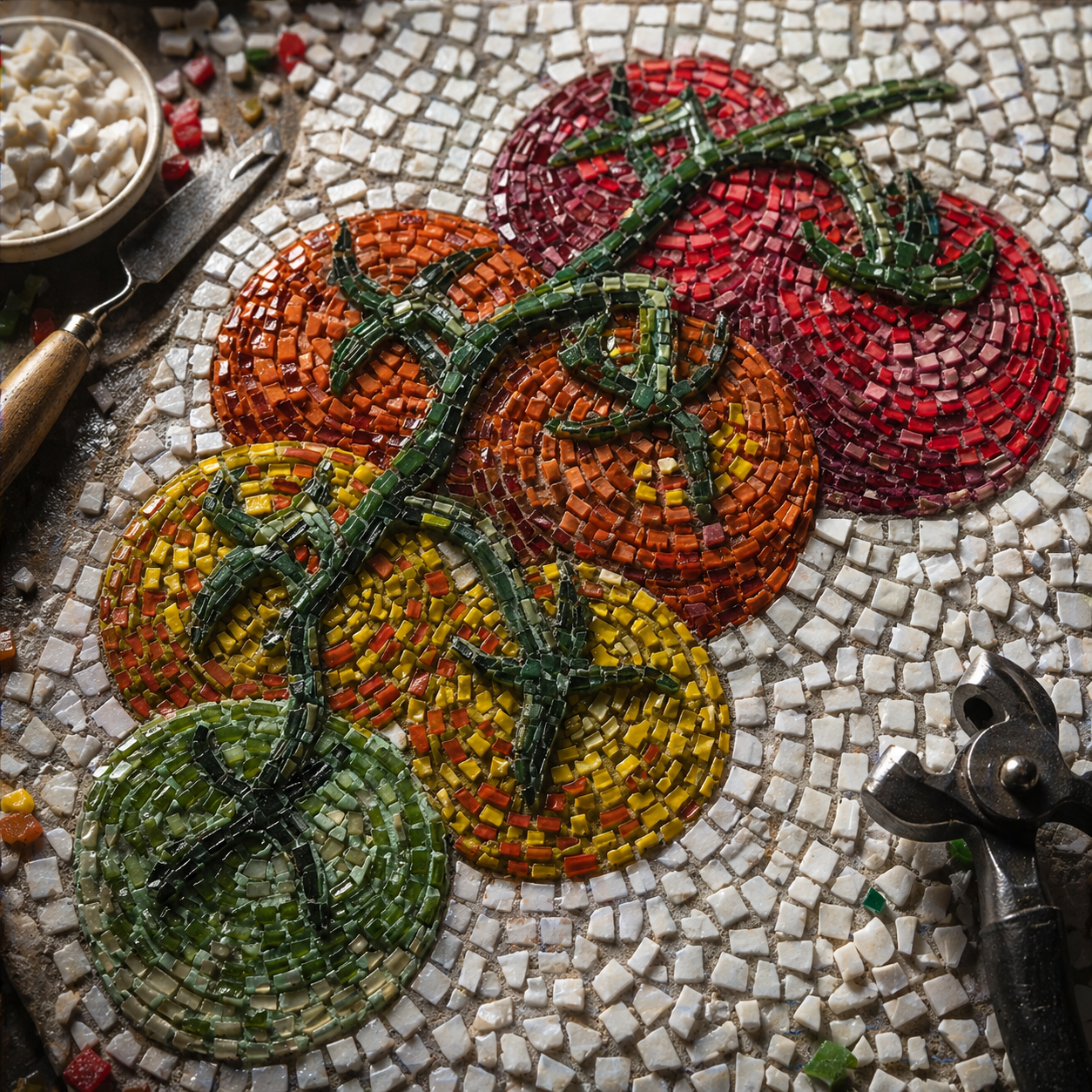 Level 3 Mosaic Masterclass | Advanced Mosaic Techniques & Material Mastery