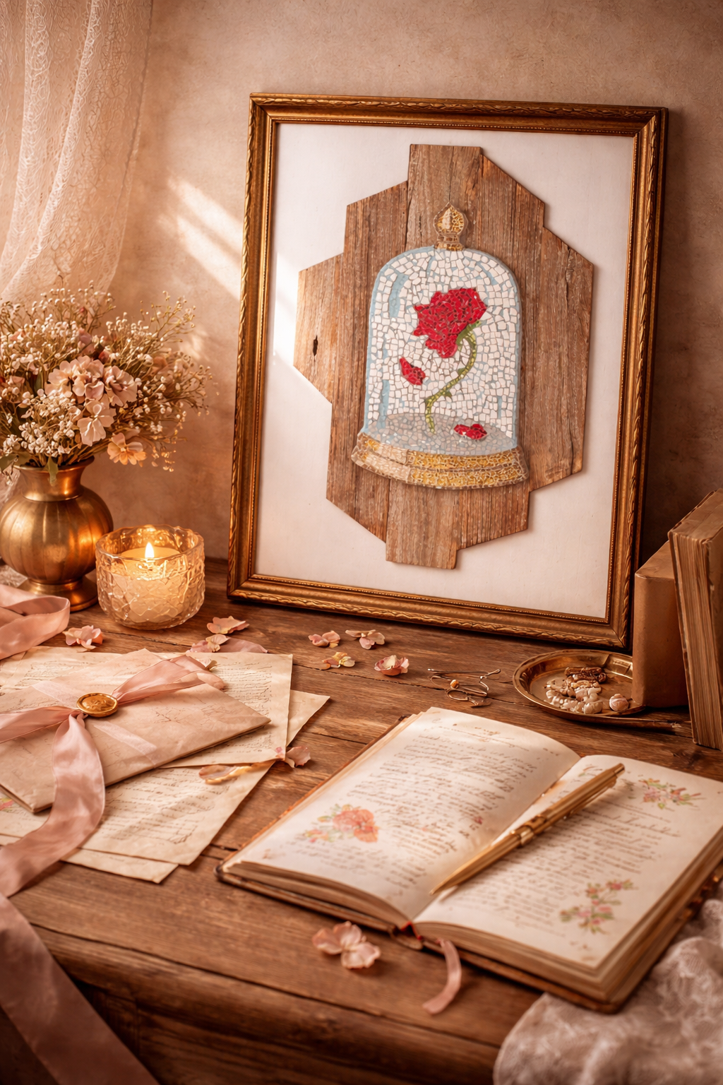 Cursed Rose Fine Art Poster