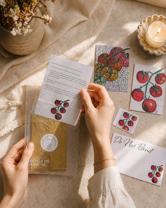 Past Mosaic Mail Club | January 2026 | An Array of Ripening Mosaic