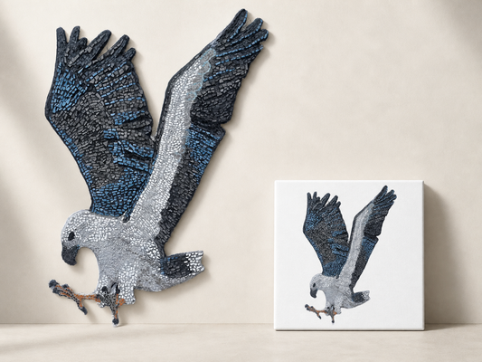 Mosaic Canvas Mail Club | 20×20cm Gallery-Quality POD Canvases